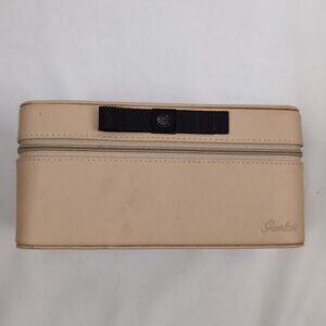 Guerlain Women's Light Pink Square Cosmetic Case/Bag Hardcase Interior Pouch